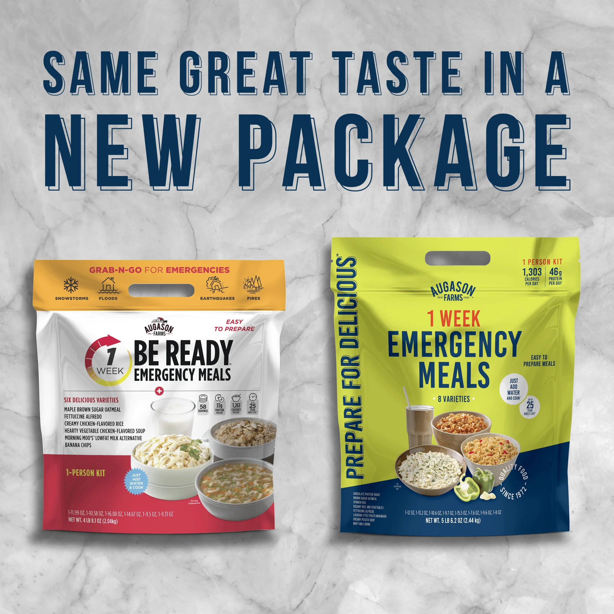 1-Week 1-Person Emergency Food Supply, 52 Servings - Image 3