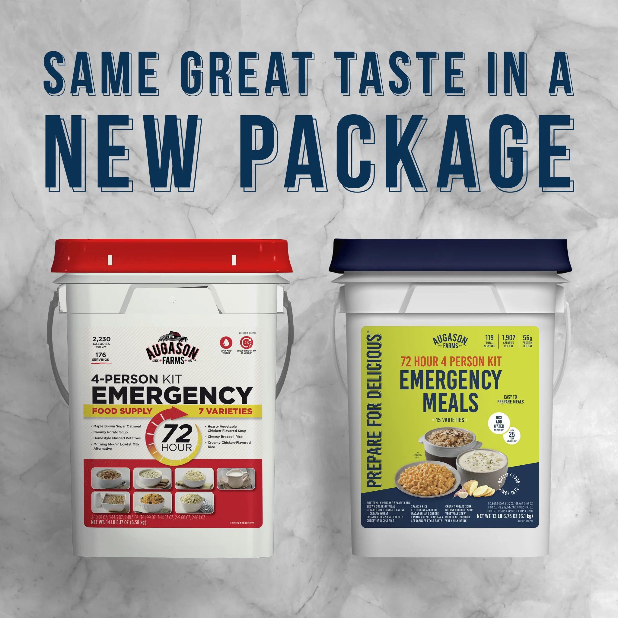 72-Hour 4-person Emergency Food Supply Kit, 119 Servings - Image 4