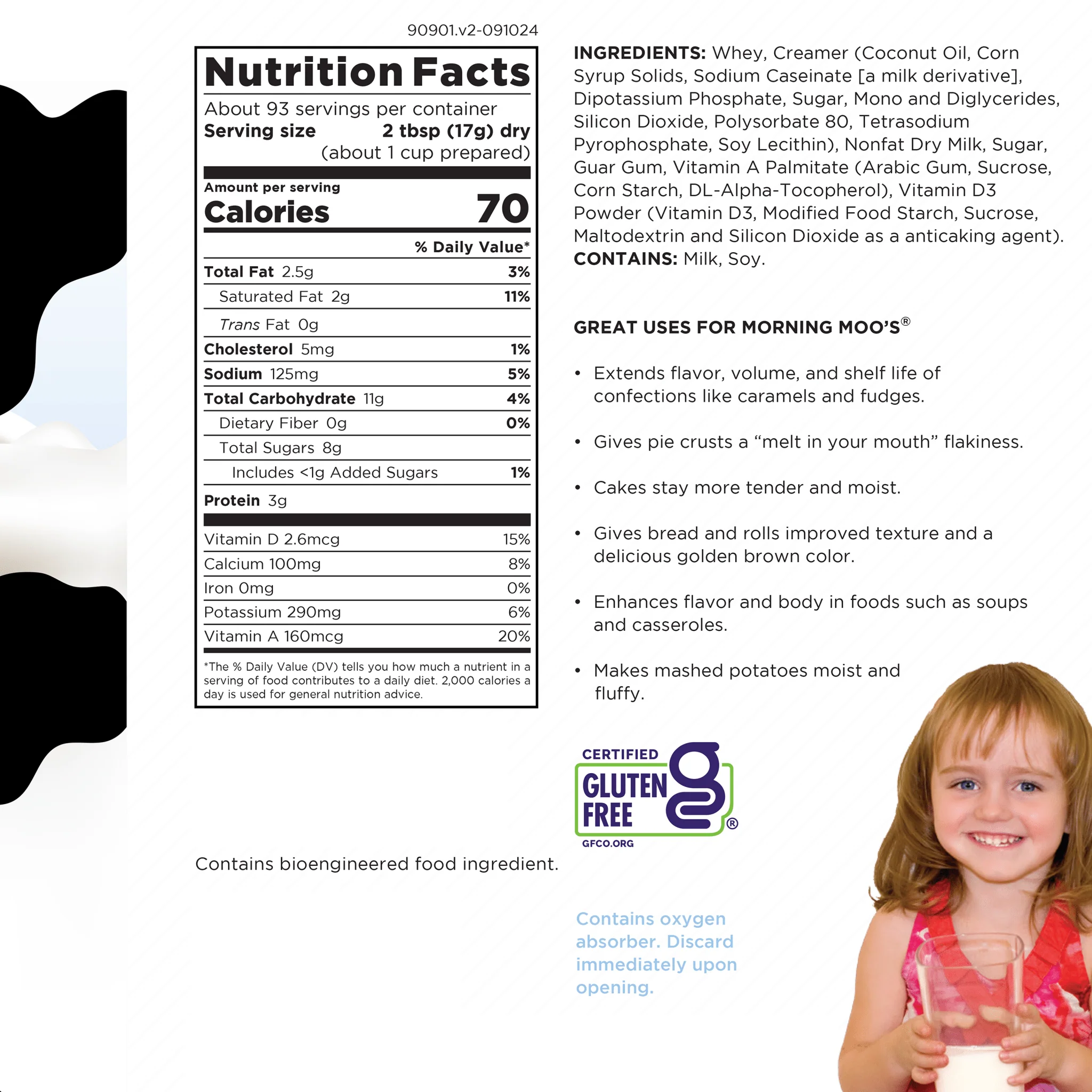 Morning Moo's Milk Alternative Can, 93 Servings - Image 3