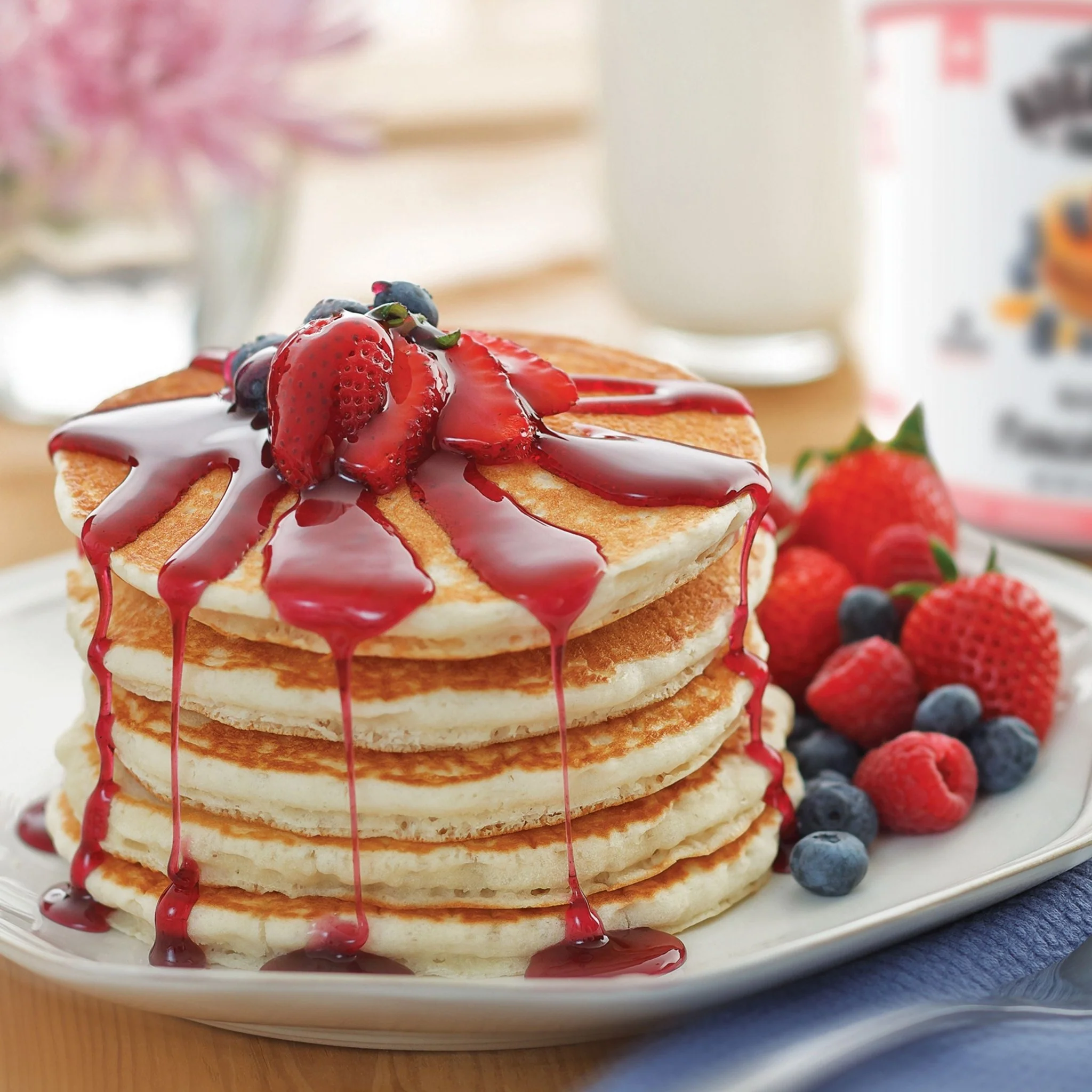 Buttermilk Pancake & Waffle Mix Can, 33 Servings - Image 7