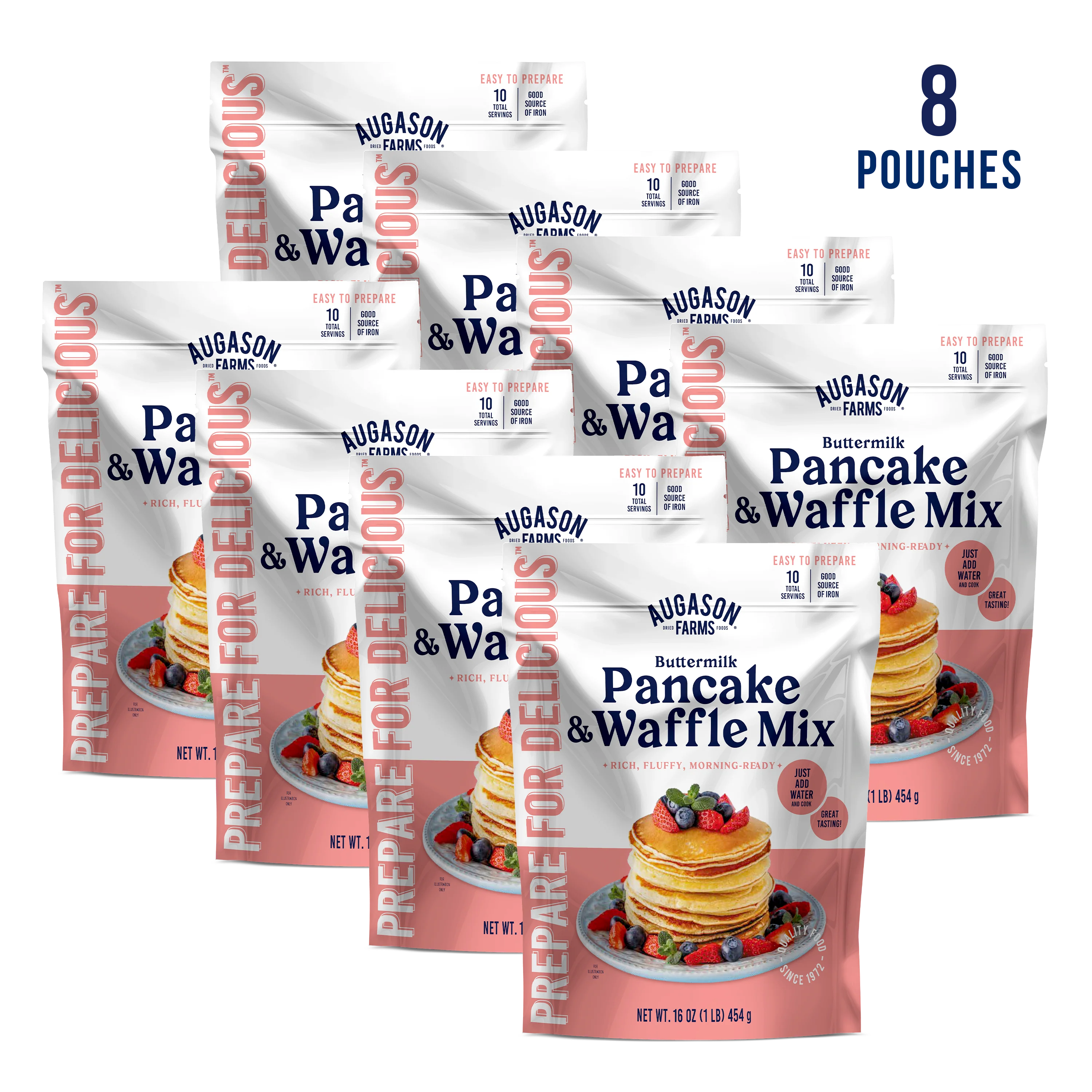 Buttermilk Pancake & Waffle Mix Pouch, 10 Servings - Image 6