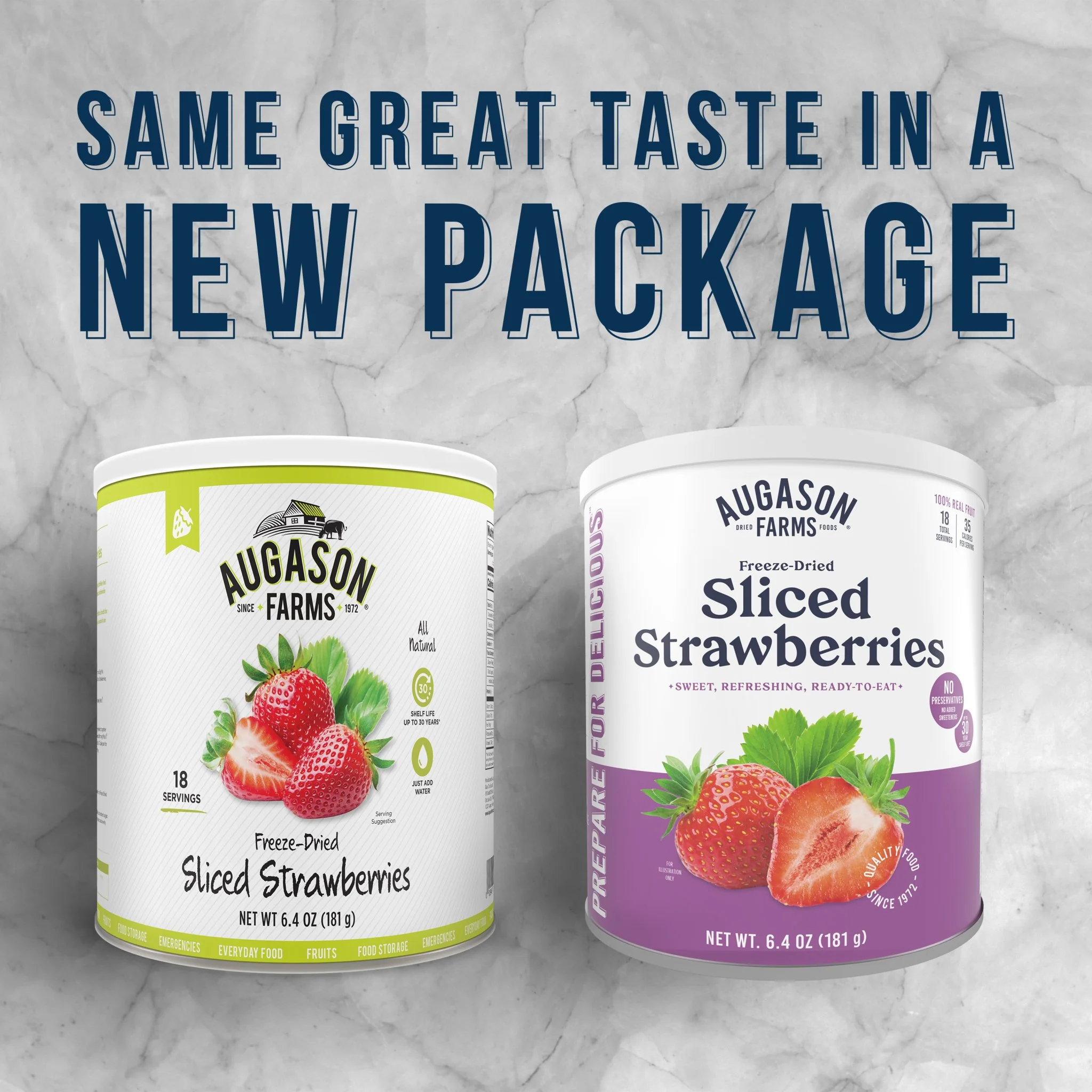 Freeze Dried Sliced Strawberries Can, 18 Servings - Image 4