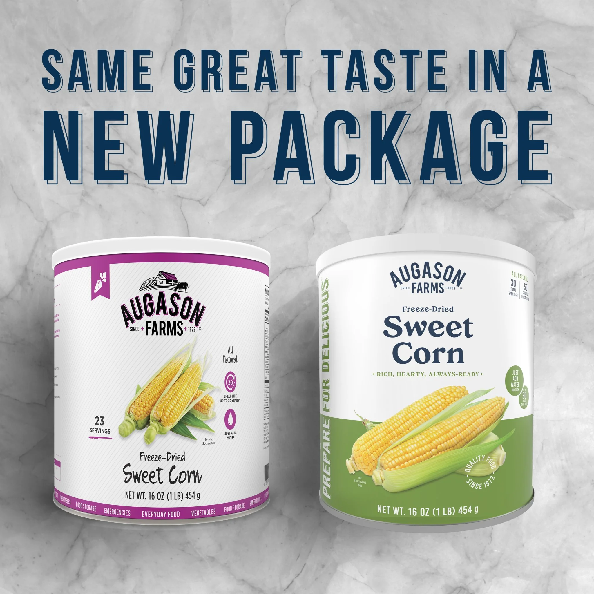 Freeze Dried Sweet Corn Can, 30 Servings - Image 4